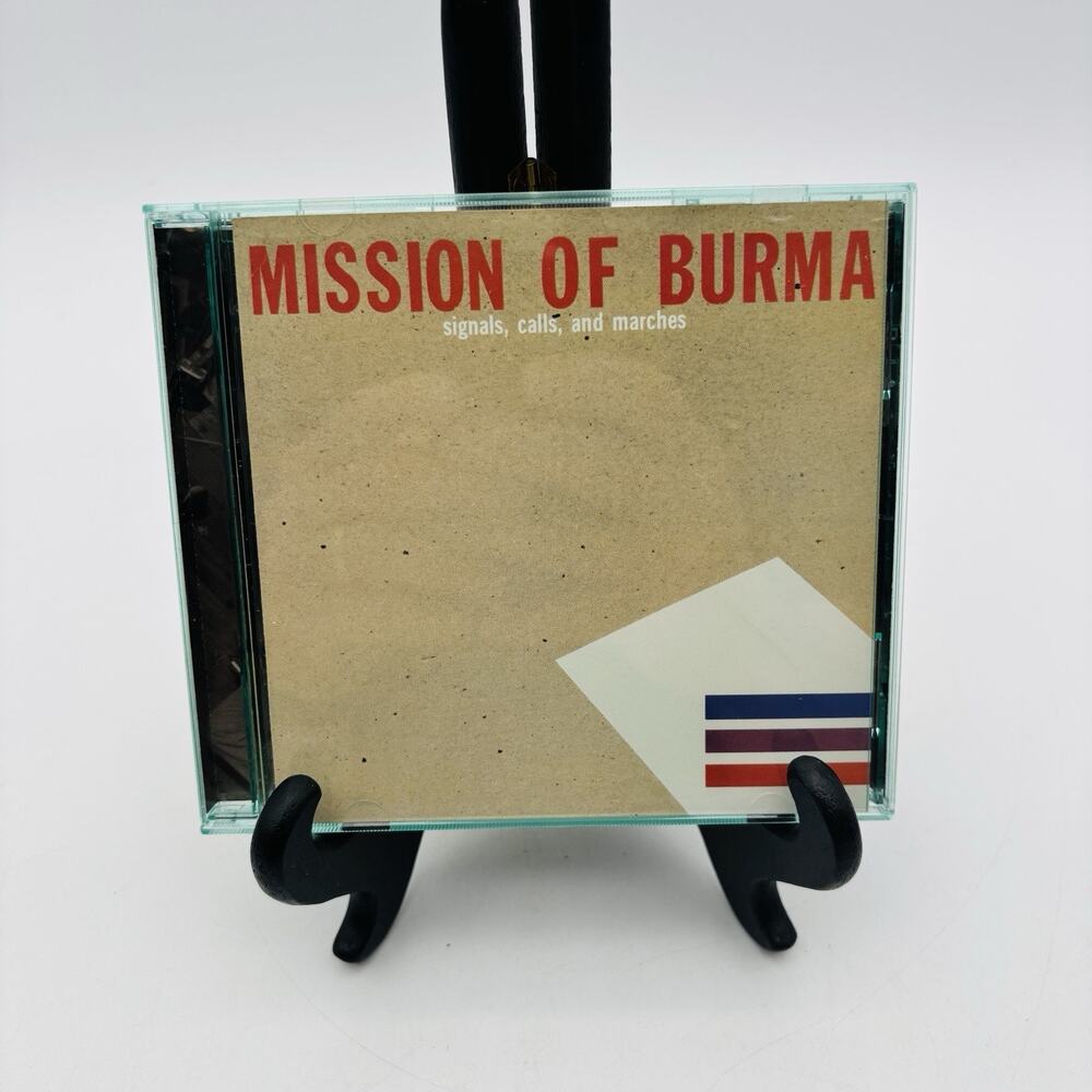 Mission Of Burma CD Signals Calls And Marches 1997 Arche Post-Punk Rock VG Cond